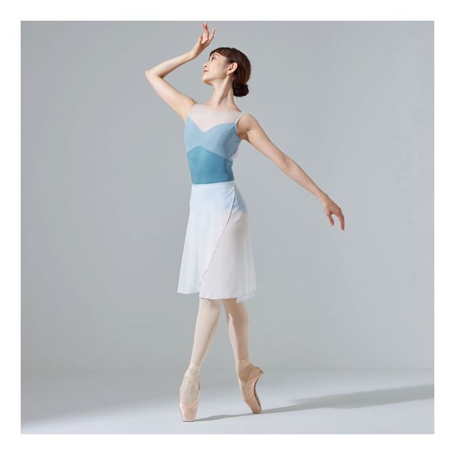 NELA COLLECTION TANK SLEEVED LEOTARD