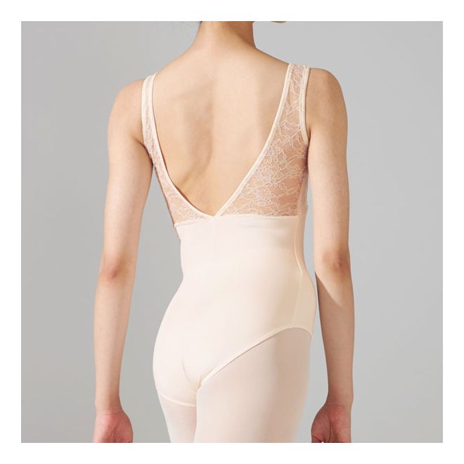 NELA LACE TANK SLEEVED LEOTARD