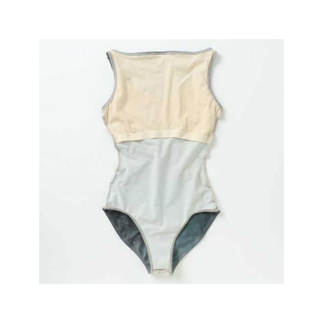 NELA COLLECTION SLEEVELESS LEOTARD