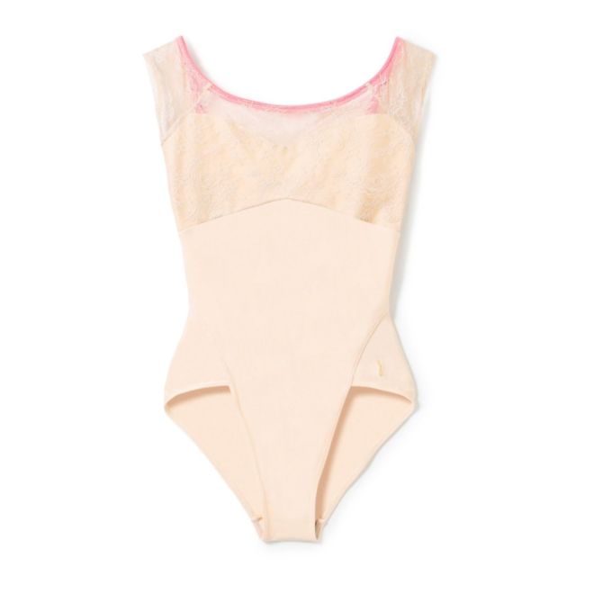 CATHERINE HURLIN CAP SLEEVED LEOTARD