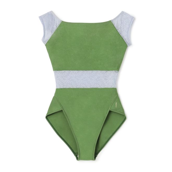 CATHERINE HURLIN FRENCH SLEEVED LEOTARD