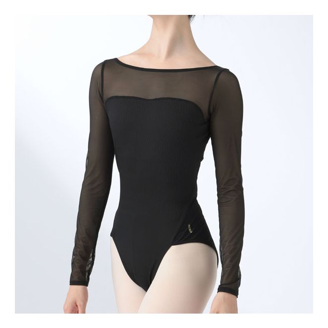 FREED OF LONDON MESH LONG SLEEVED LEOTARD