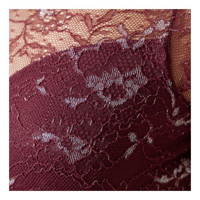 NELA LACE CAP SLEEVED LEOTARD