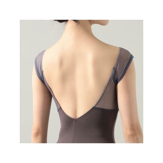 NELA COLLECTION CAP SLEEVED LEOTARD