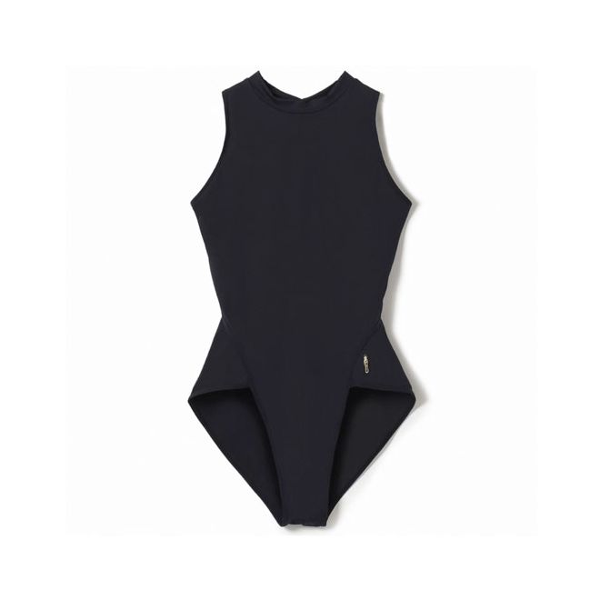 HIGH NECK LEOTARD WITH OPEN BACK
