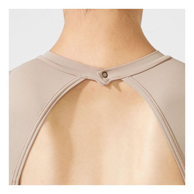 HIGH NECK LEOTARD WITH OPEN BACK