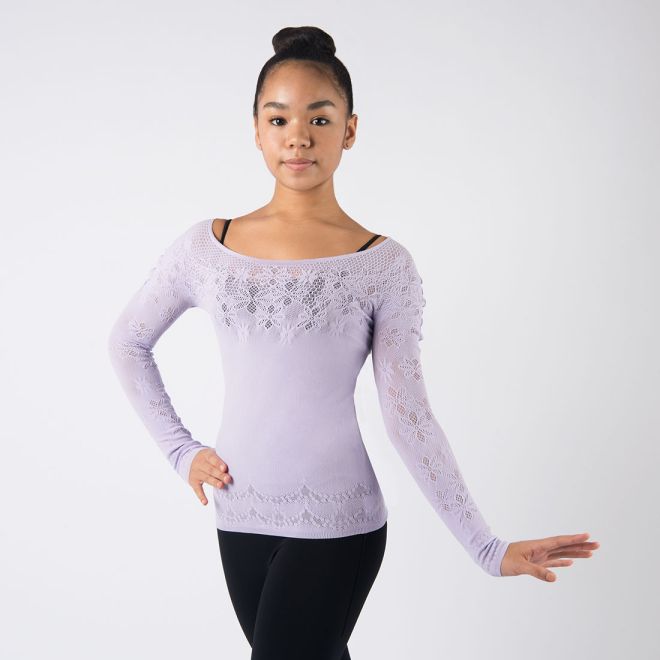 SEAMLESS LONG SLEEVE TOP