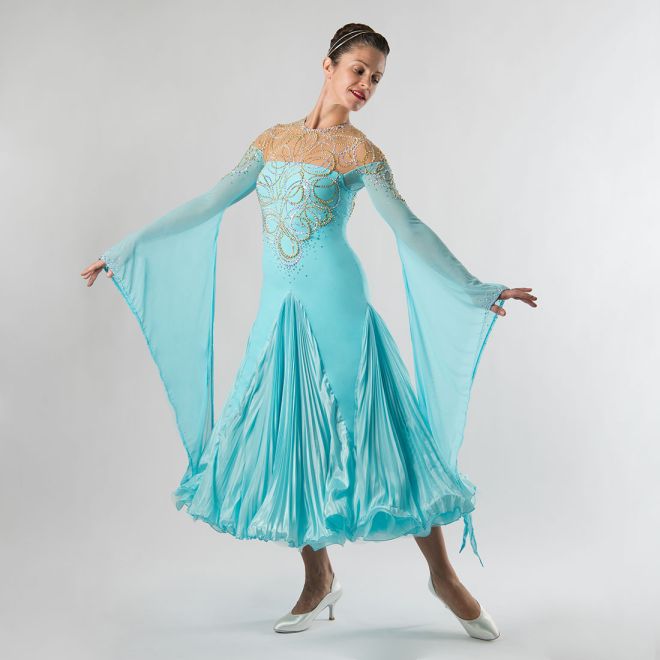 STANDARD AQUA NUDE SHOULDER