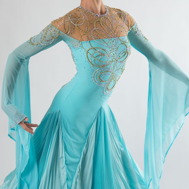 STANDARD AQUA NUDE SHOULDER