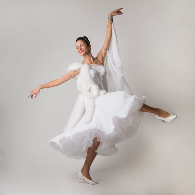 STANDARD ALINA A-LINE WHITE