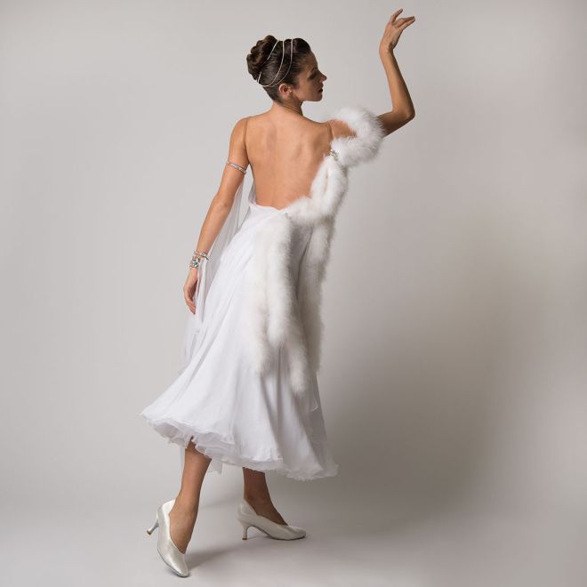 STANDARD ALINA A-LINE WHITE