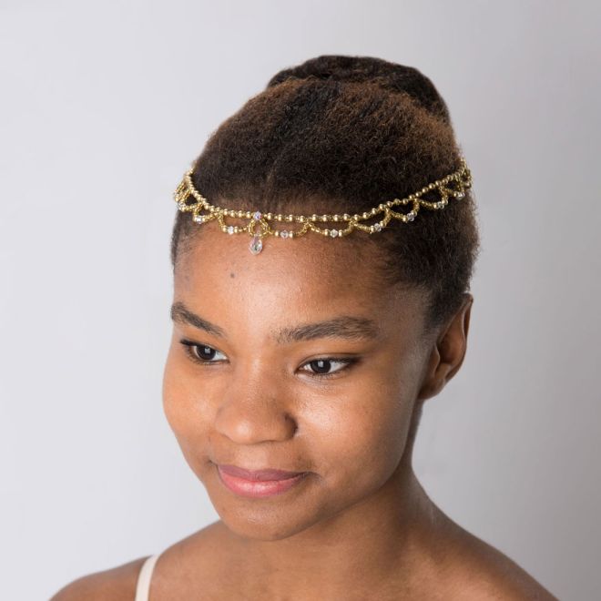 SMALL JEWELED TIARA