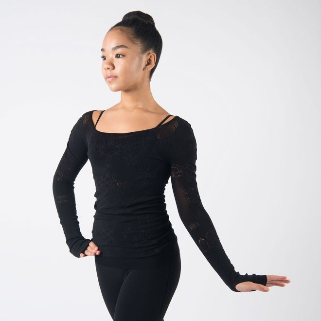 SEAMLESS LONG SLEEVE TOP