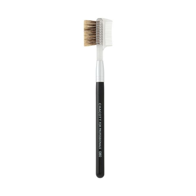 COMBINATION EYEBROW BRUSH