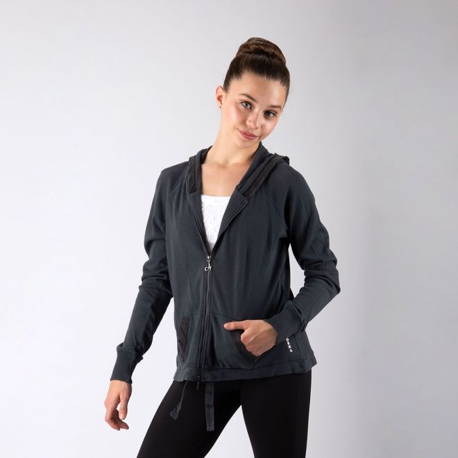 HOODED FULL ZIP SWEATSHIRT (DH)