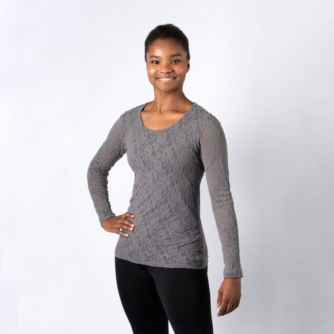 DEHA LACE LONG SLEEVED TOP