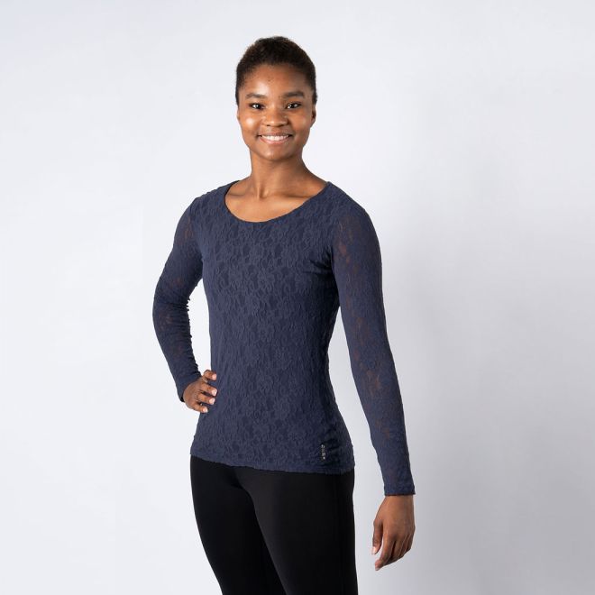 DEHA LACE LONG SLEEVED TOP