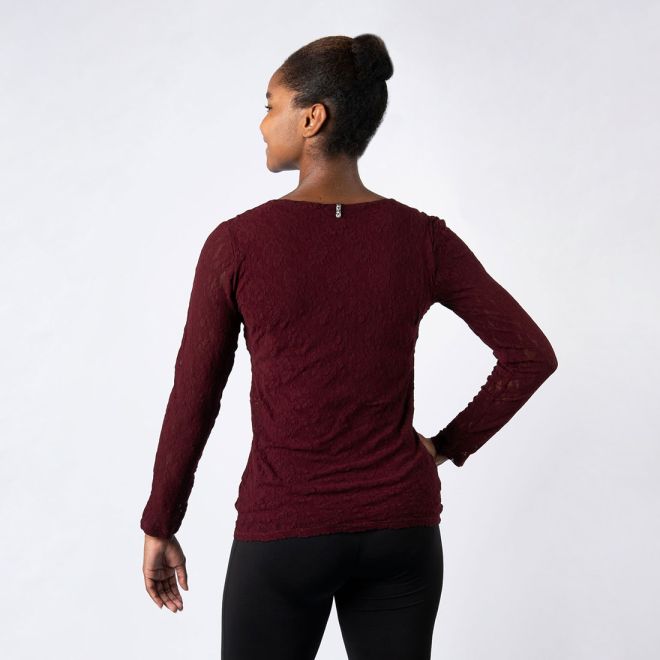 DEHA LACE LONG SLEEVED TOP