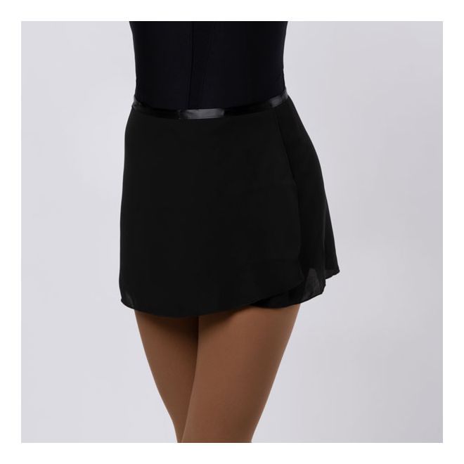 TRIENAWEAR 12 IN GEORGETTE WRAP SKIRT