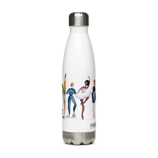 FREED X POINTEBRUSH BALLET WATER BOTTLE