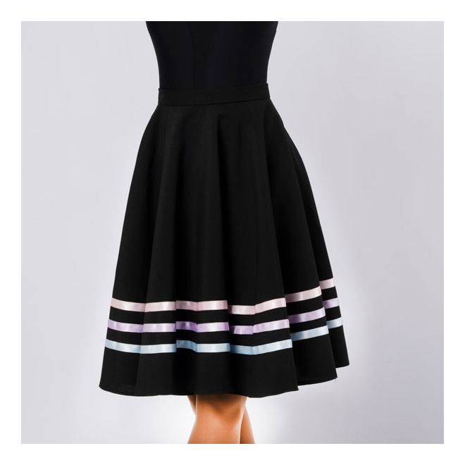 CIRCULAR CHARACTER SKIRT