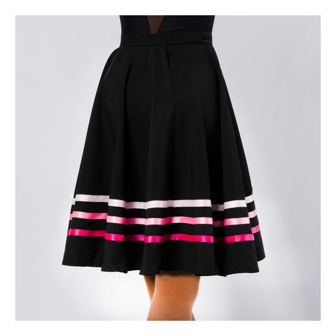 CIRCULAR CHARACTER SKIRT