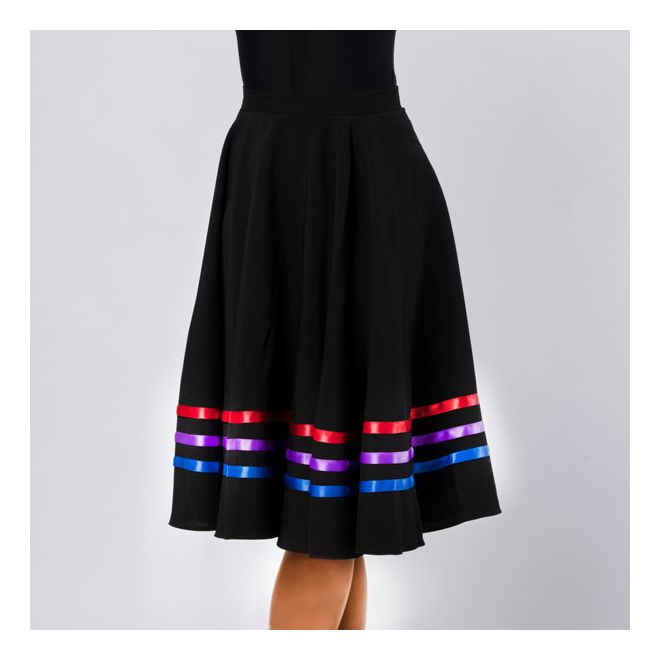CIRCULAR CHARACTER SKIRT
