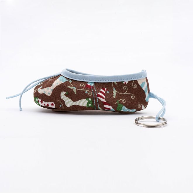 FREED OF LONDON MINI POINTE SHOE KEYRING