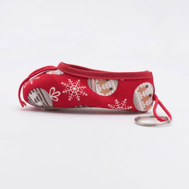 FREED OF LONDON MINI POINTE SHOE KEYRING