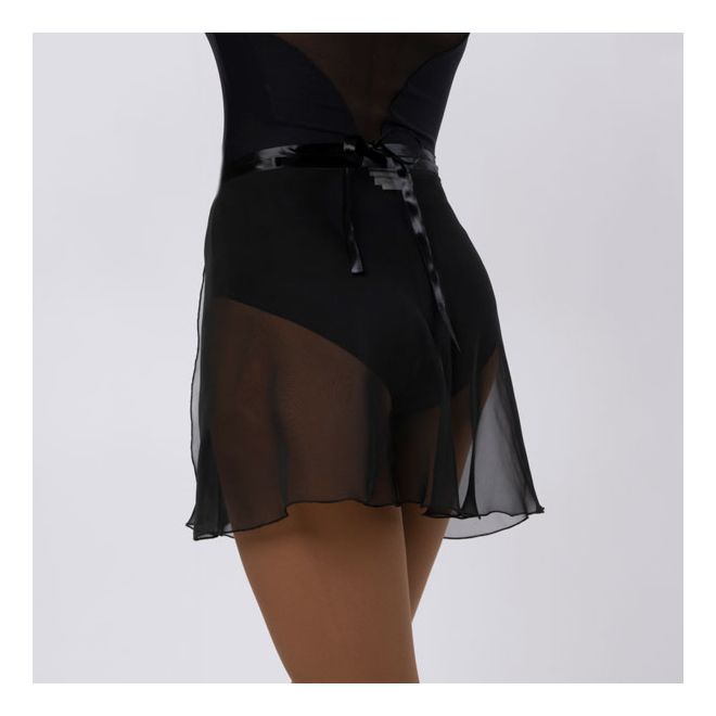 TRIENAWEAR 14 IN CHIFFON WRAP SKIRT