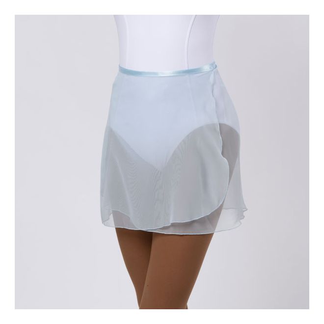 TRIENAWEAR 14 IN CHIFFON WRAP SKIRT