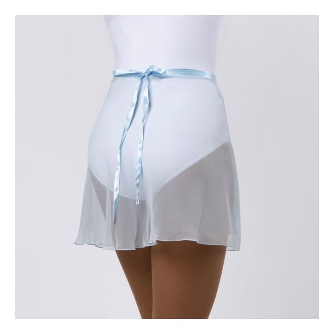 TRIENAWEAR 14 IN CHIFFON WRAP SKIRT