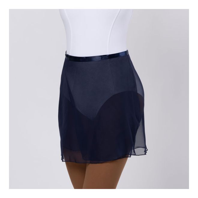 TRIENAWEAR 14 IN CHIFFON WRAP SKIRT