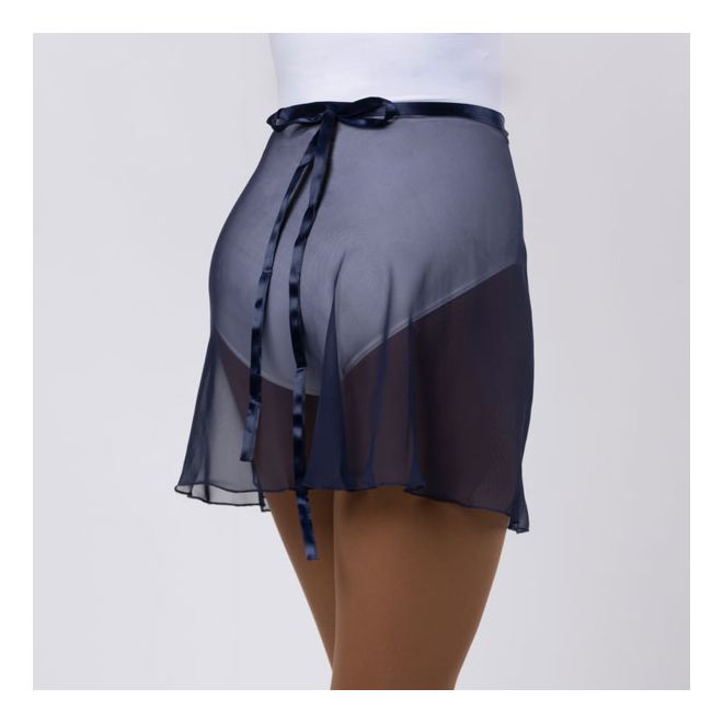 TRIENAWEAR 14 IN CHIFFON WRAP SKIRT