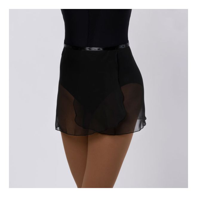 TRIENAWEAR 12 IN CHIFFON WRAP SKIRT