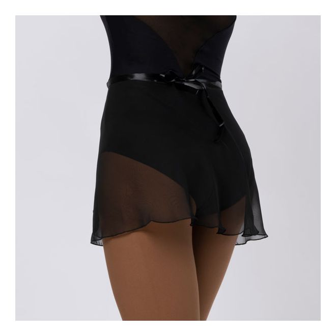 TRIENAWEAR 12 IN CHIFFON WRAP SKIRT