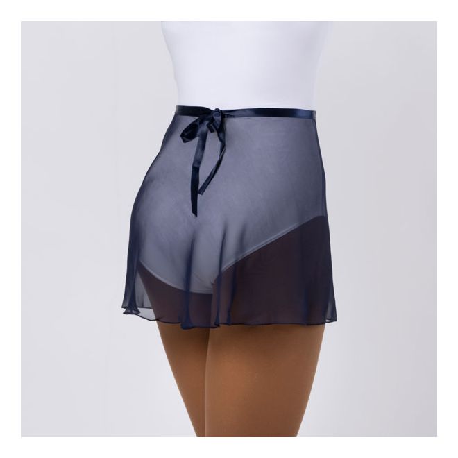 TRIENAWEAR 12 IN CHIFFON WRAP SKIRT