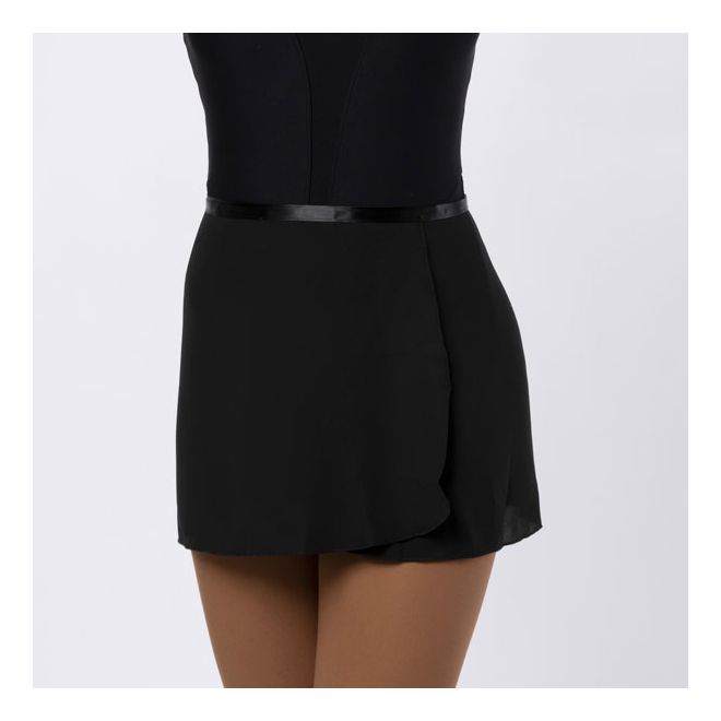 TRIENAWEAR 12 IN GEORGETTE WRAP SKIRT