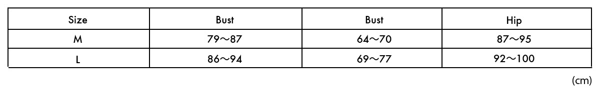 Chacott Sauna Garments